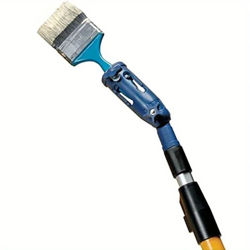 Paint Brush Extender Paint Roller Extension Pole Clamping Tool Telescopic Rod Paint Handle Tool for Painting The Ceiling